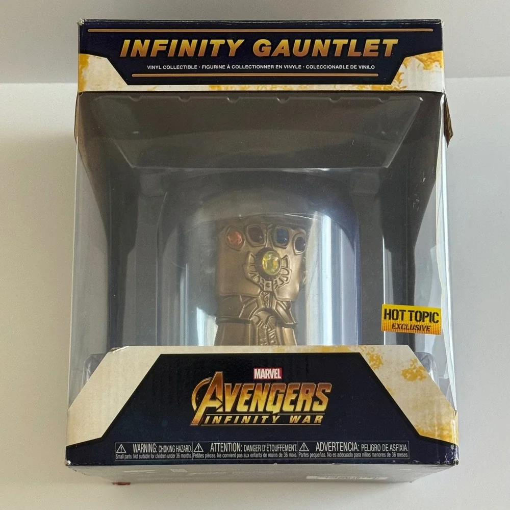 Funko Pop! Marvel Avengers Infinity War Gauntlet Hot Topic Exclusive Display New